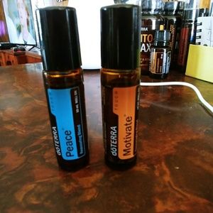 Doterra motivate and peace touch rollers